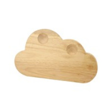 Pack of 6 Cloud Shaped Wooden Breakfast Boards
