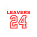 UV-DTF Transfer Suitable for Leavers Hoodie Keyrings - 2024 Leavers