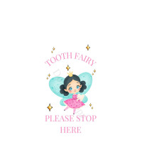 UV-DTF Transfer Suitable for Style 1 Door Hanger - Tooth Fairy Style 2
