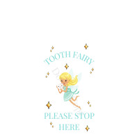 UV-DTF Transfer Suitable for Style 1 Door Hanger - Tooth Fairy Style 4